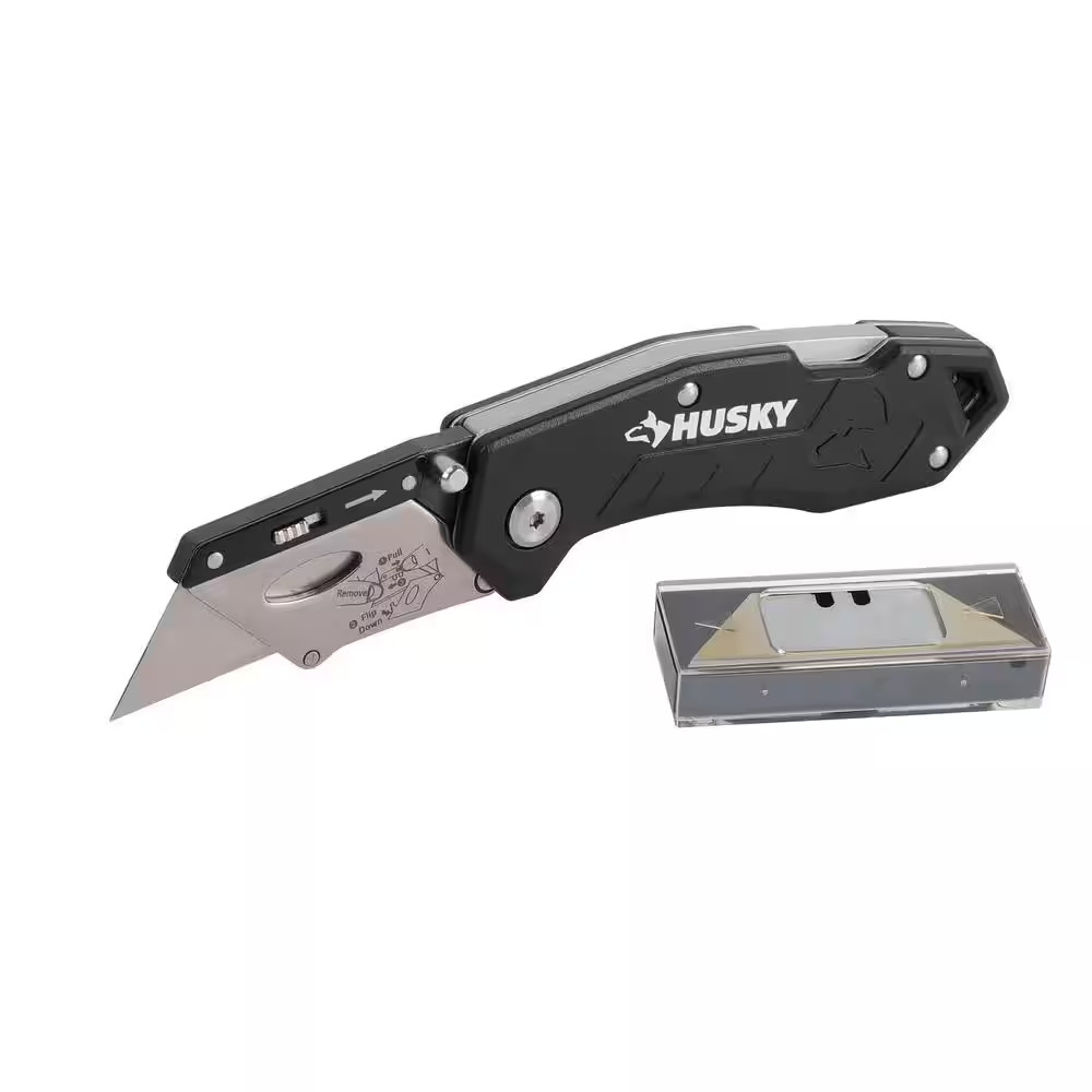Folding Lock-Back Utility Knife