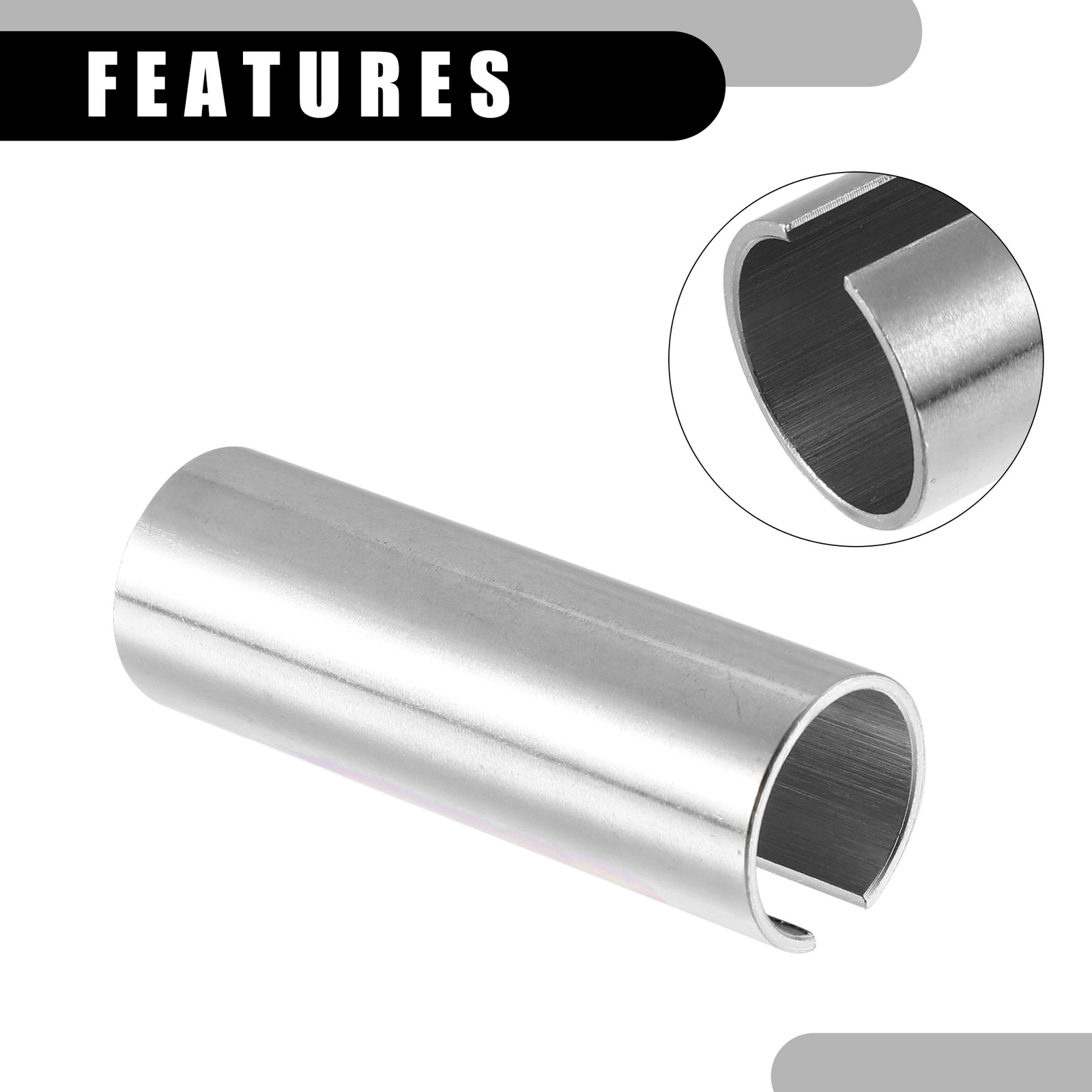 Single 7/8" to 1" Engine Pulley Crank Shaft Sleeve Adapter w/Step Key Universal