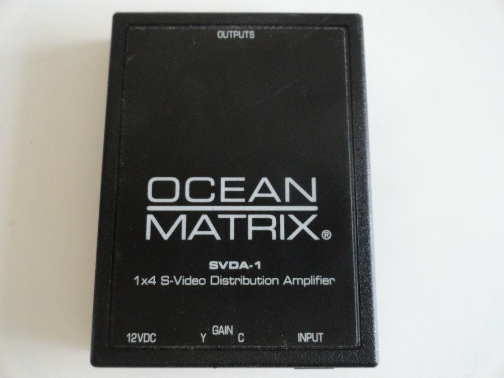 JJ7: OCEAN MATRIX SVDA-1 VIDEO AMPLIFIER