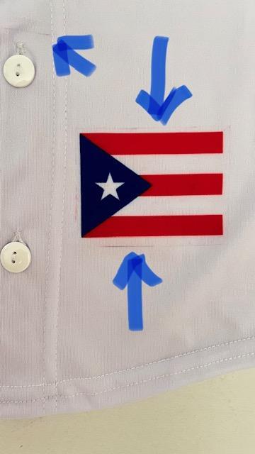 Puerto Rico Boricua PR Flag EL Morro Children Kids Baseball Jersey Shirt Sizes
