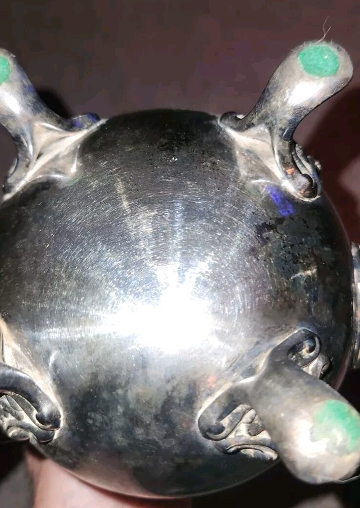 Vintage Silverplate Tea Pot Poole Silver Plate Classic