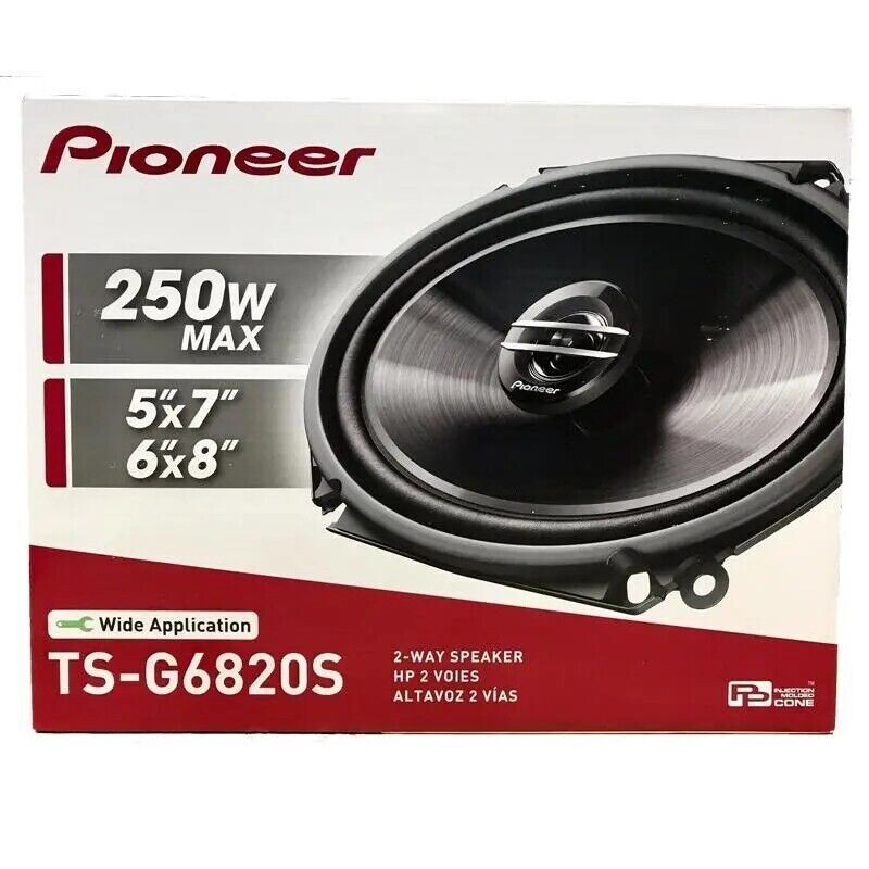 Pioneer Front & Rear Speaker Upgrade Package for 1992-1996 For F-150 Pickup