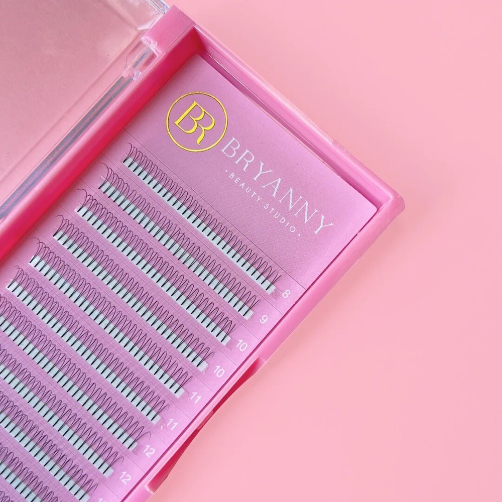 PREMADE FANS 2D CURL C LASH EXTENSIONS