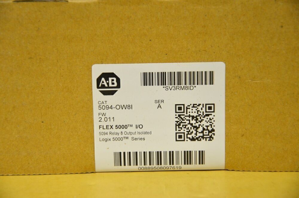 NEW Unopened AB 5094-OW8I FlexLogix 5000 I/O Relay Output Module