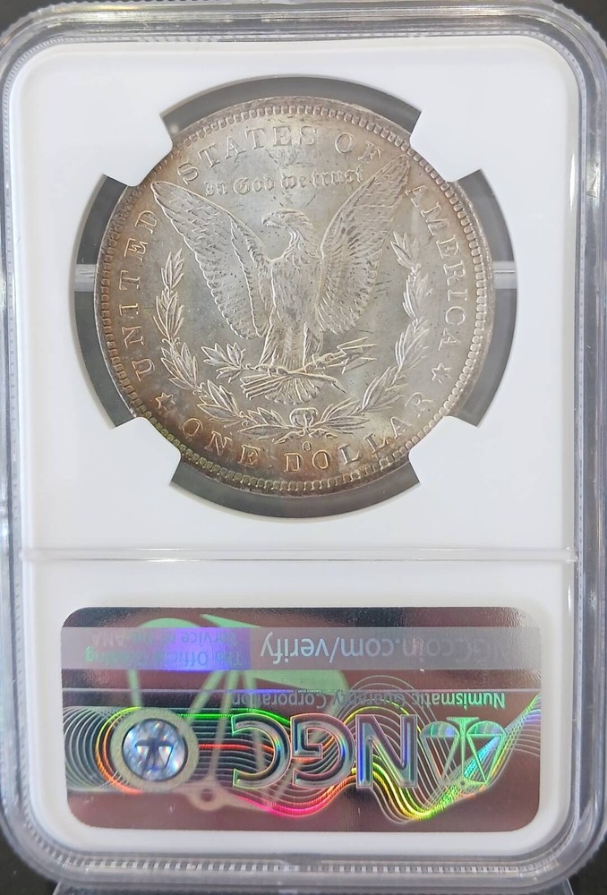 1885 O Morgan Silver Dollar NGC MS-65