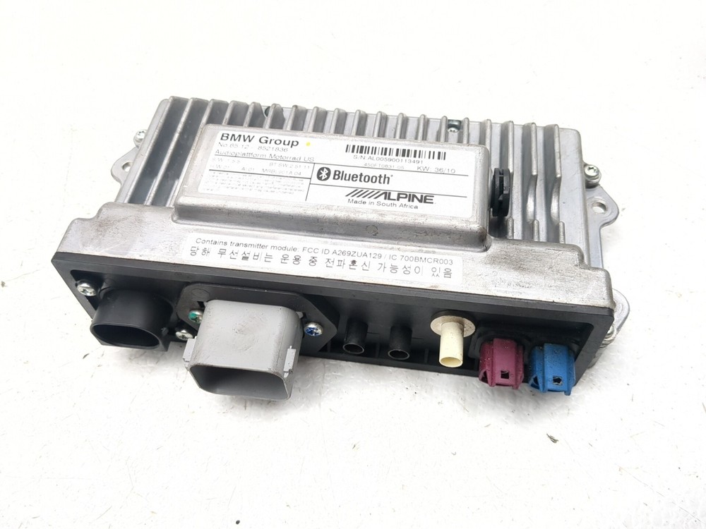 10-13 BMW R1200RT Front Audio Control Unit 65128521836