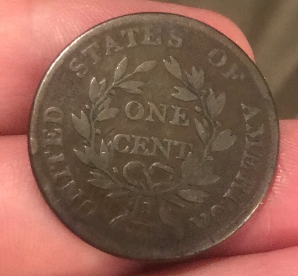 1802 large cent , VG ++ near fine