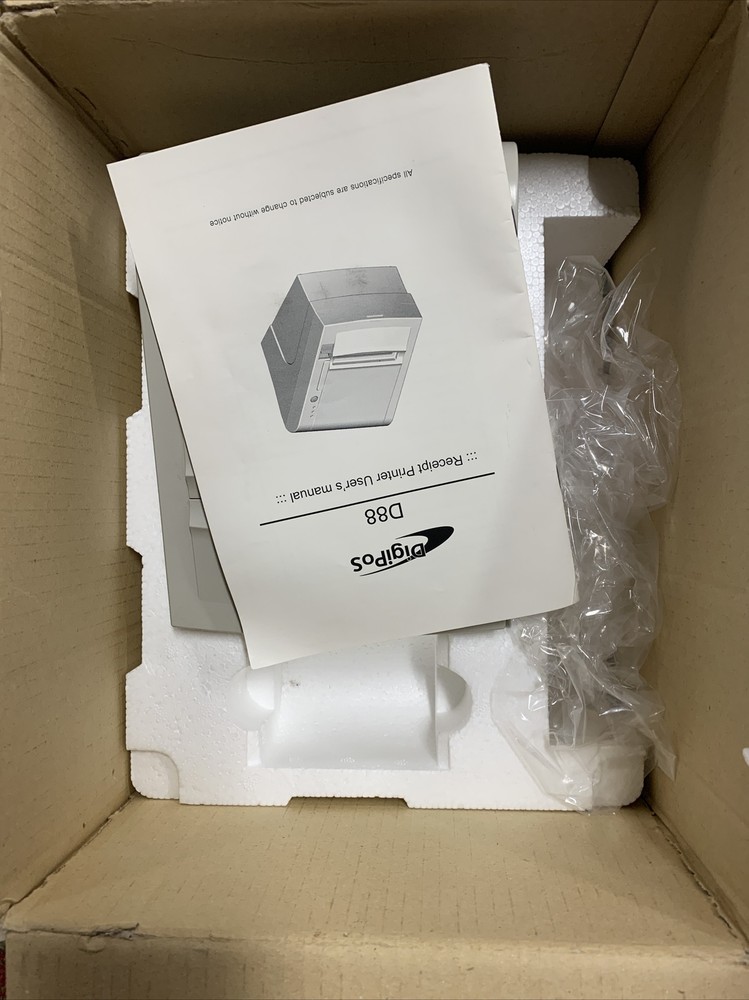 Digipos D88 Receipt Printer Pos Factory Refurbished in box.