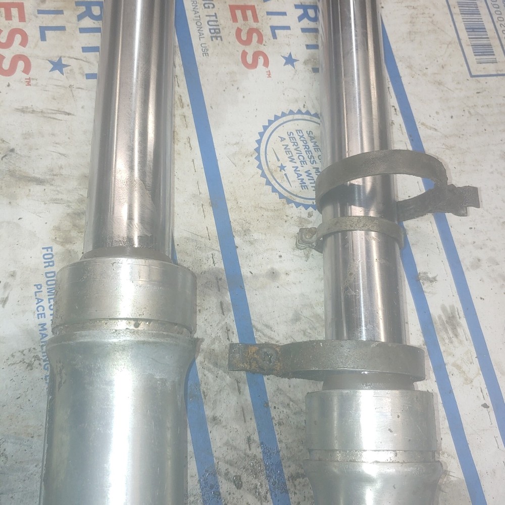982 KDX450 front fork tubes with clamps TIM