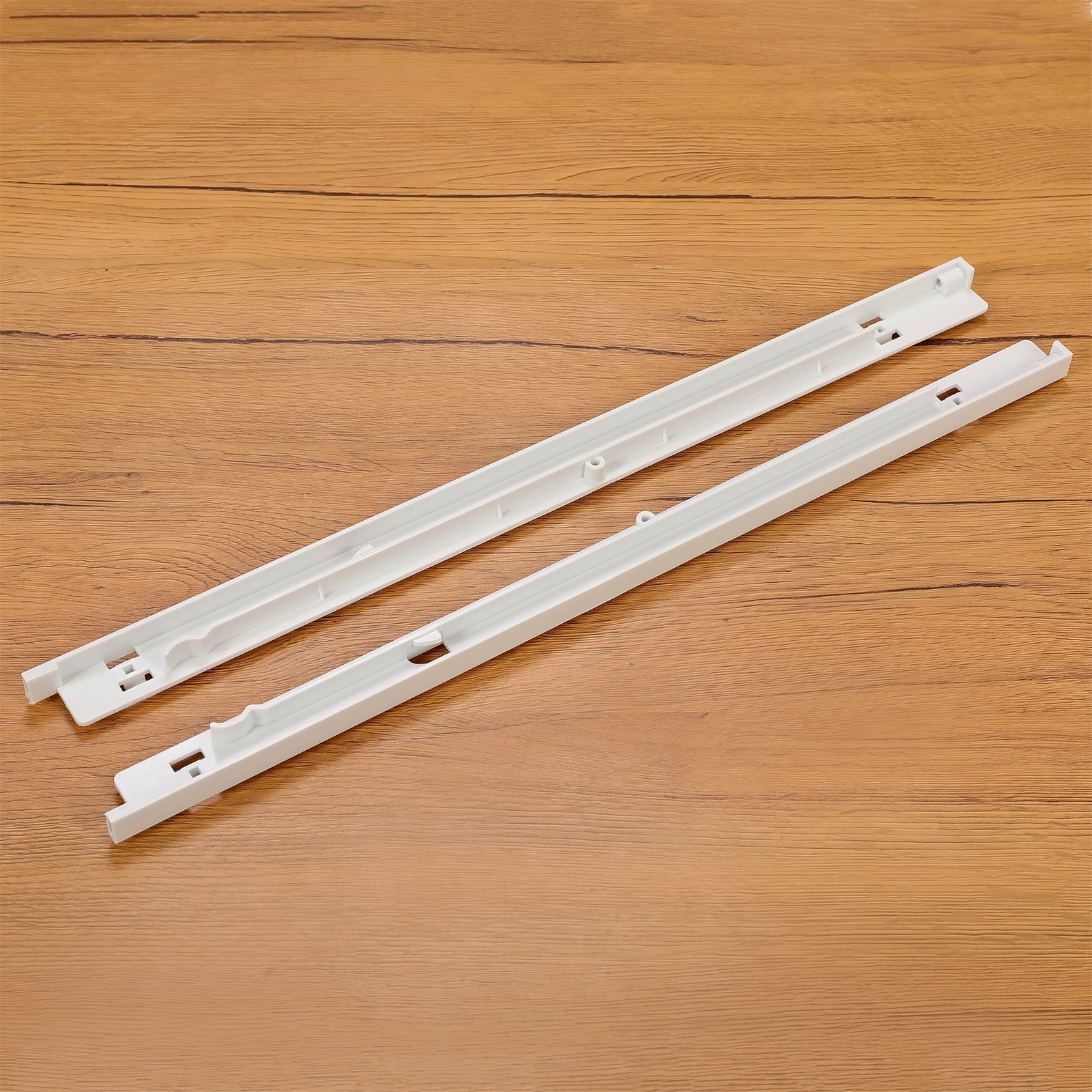 Left+Right Pan Hanger Slide Rail For Refrigerator Frigidaire 240530601 240530701