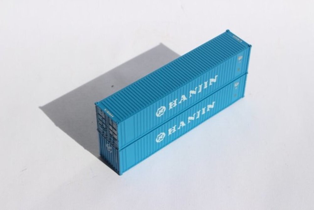 JTC 405520 N HANJIN 40' Std. Corrugated Panel Side Containers (2 PK)