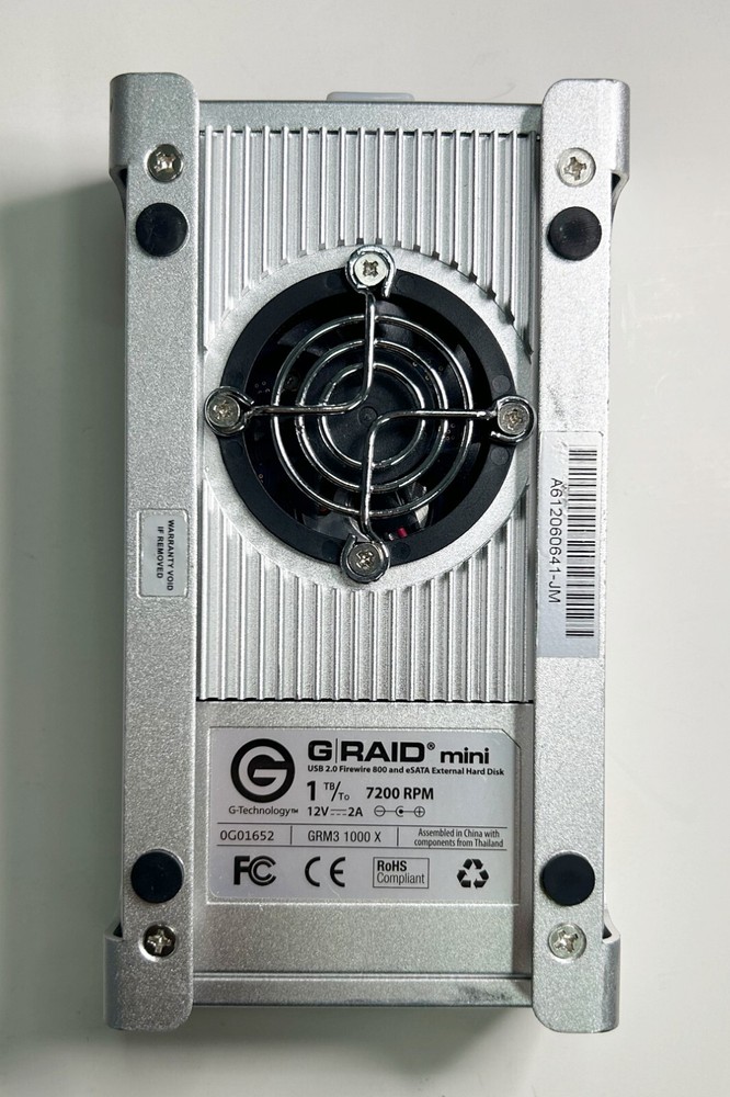 G Raid mini USB 2.0 Firewire 800 and eSATA External Hard Disk 1TB