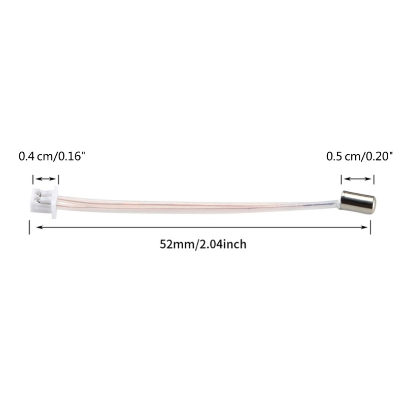 HT-NTC100K Thermistor Sensor 3D Printer Extruder High Temperature for Ender3 S1