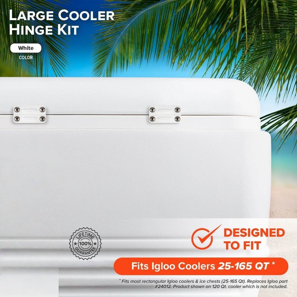 Professional Cooler Parts Replacement Kit Compatible for Igloo 25-165 Quart