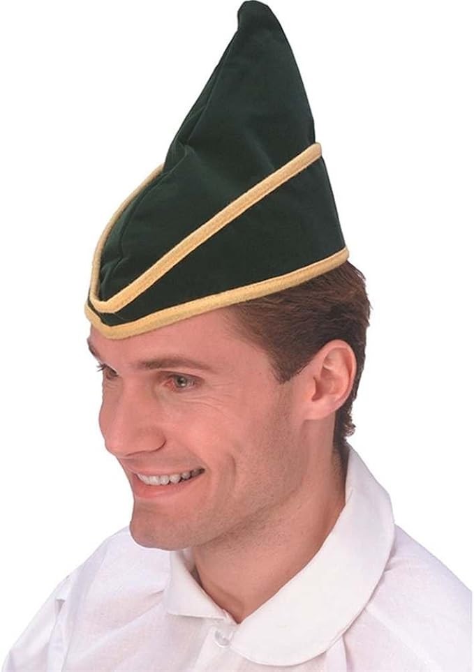 RUBIE'S ELF CAP CHRISTMAS HOLIDAY HAT ACCESSORY 49238