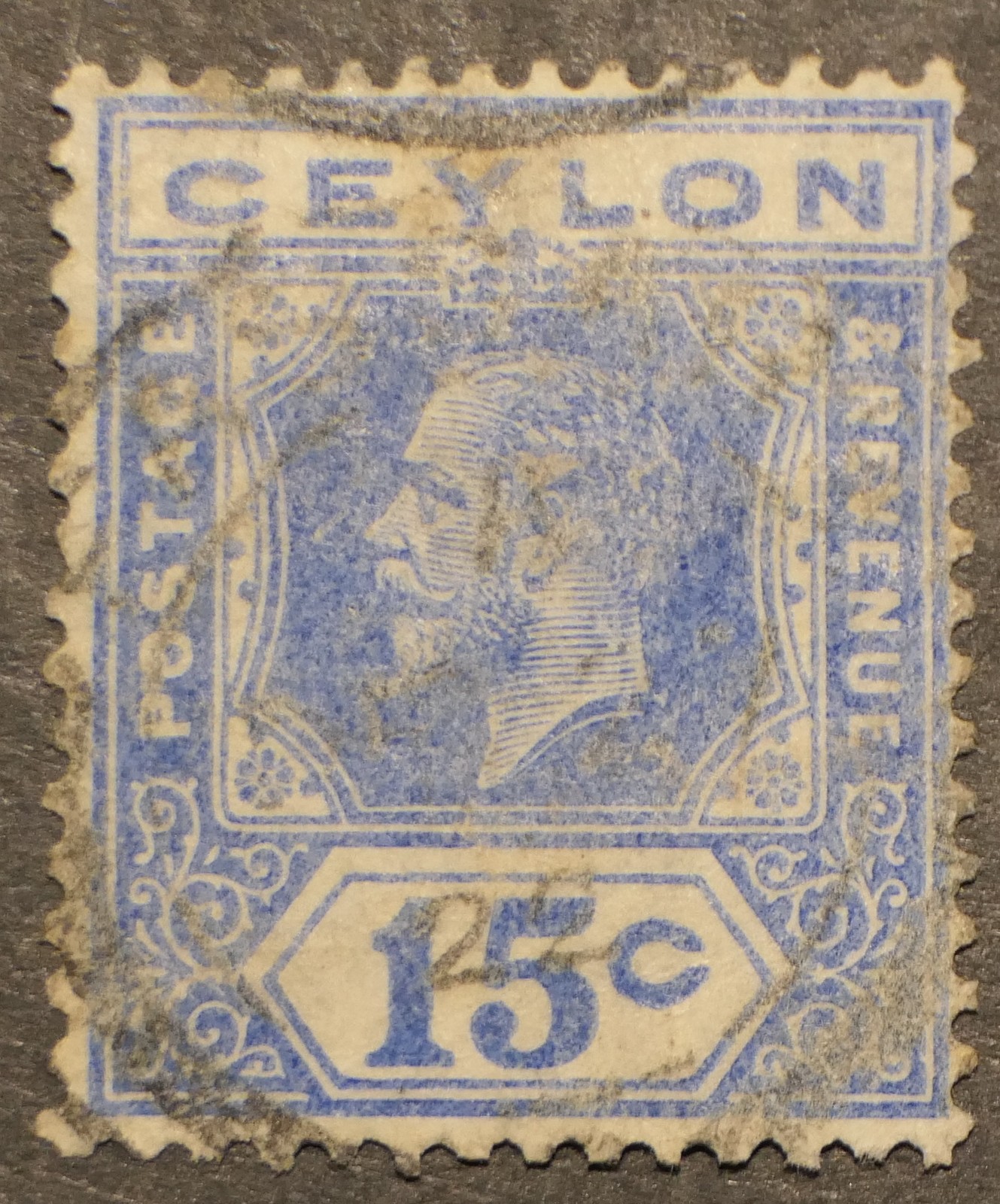 Ceylon Scott #235, Used