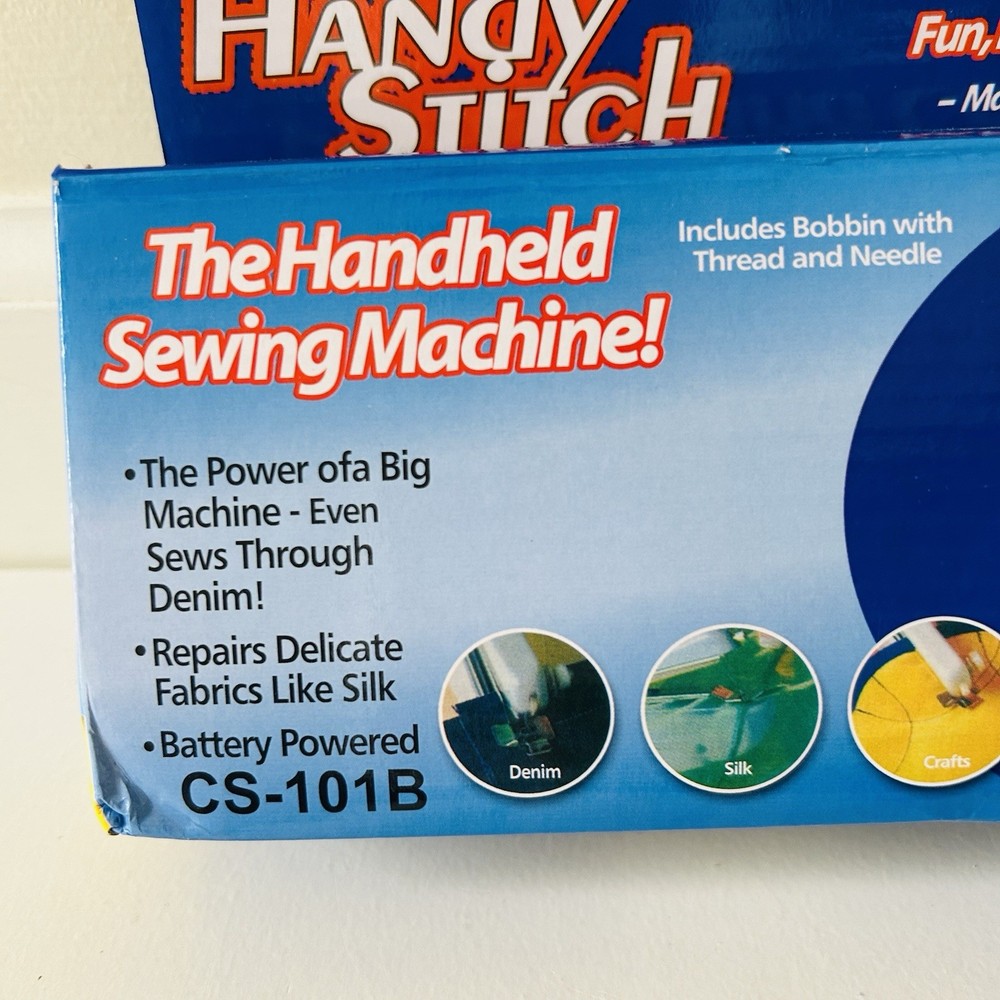 Handy Stitch Portable Cordless Handheld Mini Sewing Machine