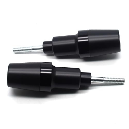 Motorcycle Frame Sliders, Falling Crash Protector Guards No Cut Kits Black
