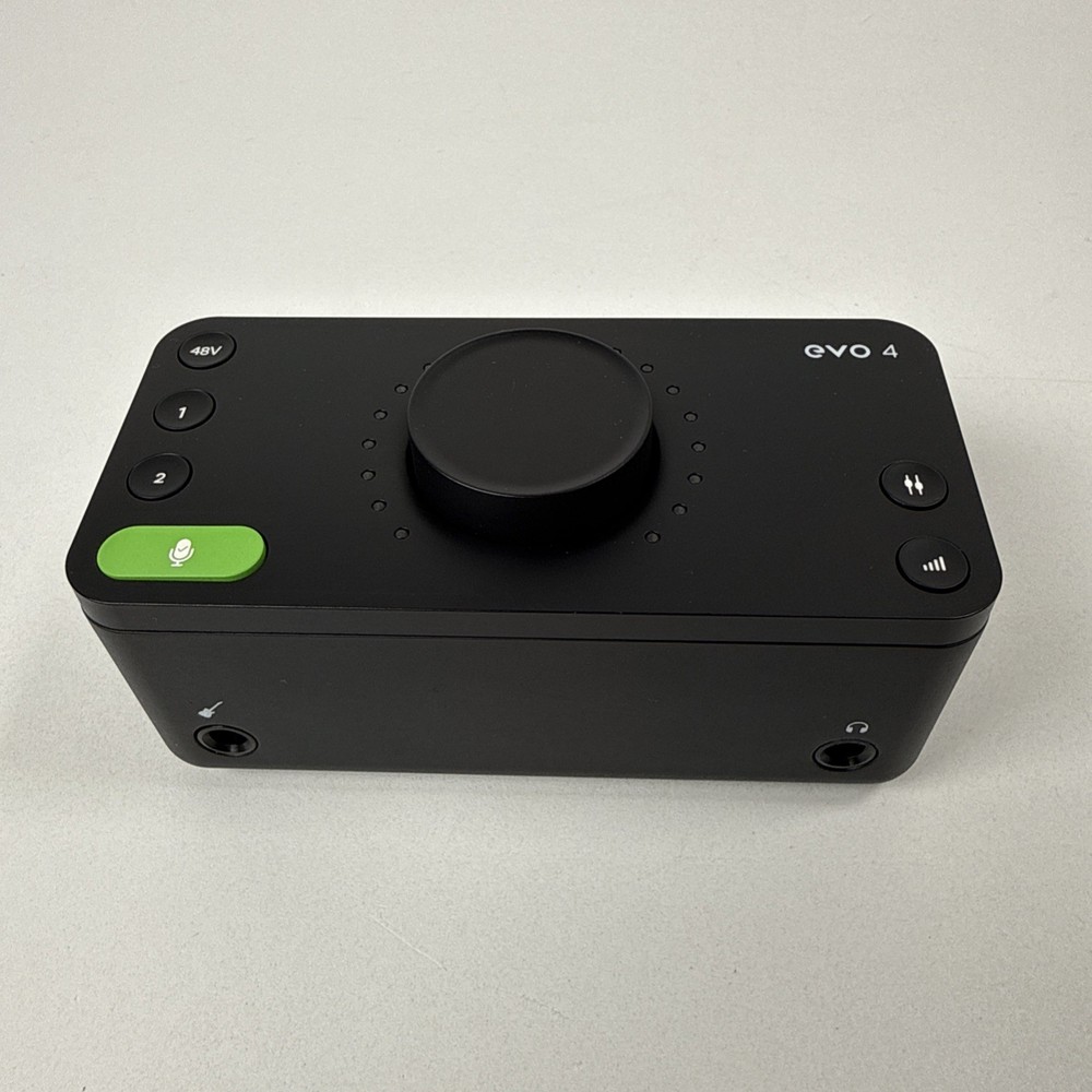 Audient EVO 4 USB Audio Interface Working No Cable Interface Only