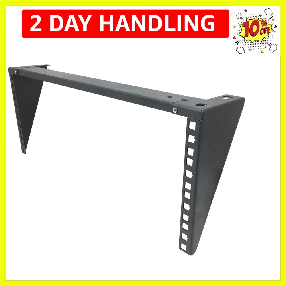 4U 19 Inch Vertical Wall Mount Rack Lightweight Wall Mountable Server Rack fo...