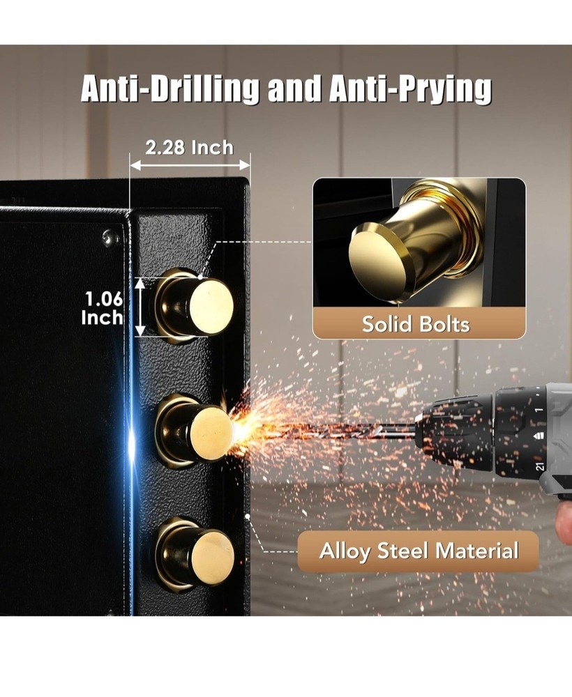 ADIMO BGX-M/D-35 Home Safe: Secure Your Valuables with Advanced Technology