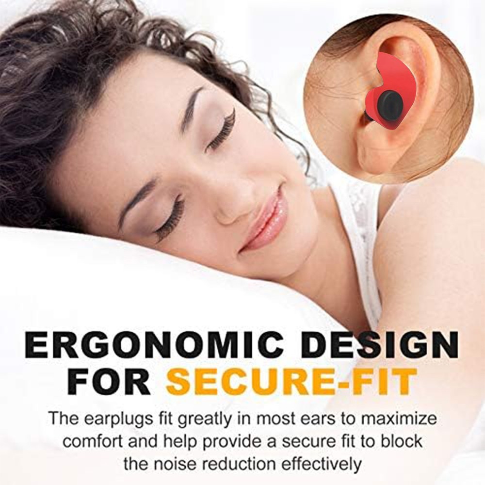 Super soundproof earplug for Side Sleeper Multipurpose Noise Cancelling Earplugs