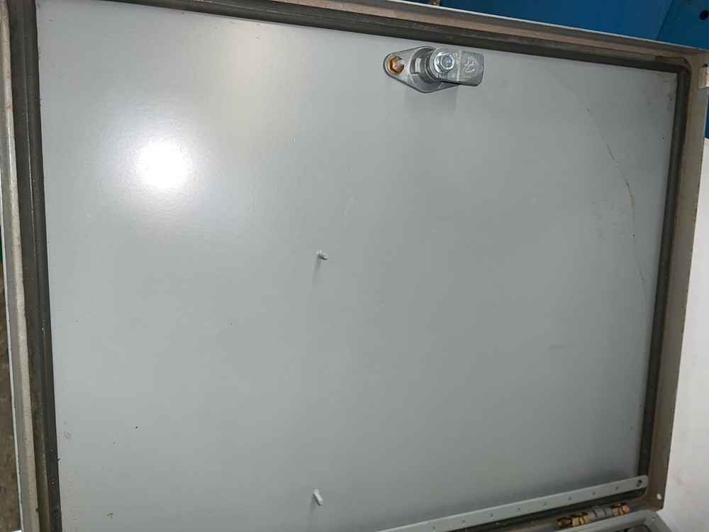 HOFFMAN INDUSTRIAL CONTROL PANEL ENCLOSURE C-SD20168 TYPE 4, 12 SINGLE DOOR