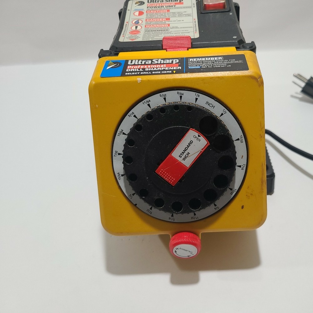 PLASPLUGS Ultrasharp Professional 500 US High Speed Drill Bit Sharpener