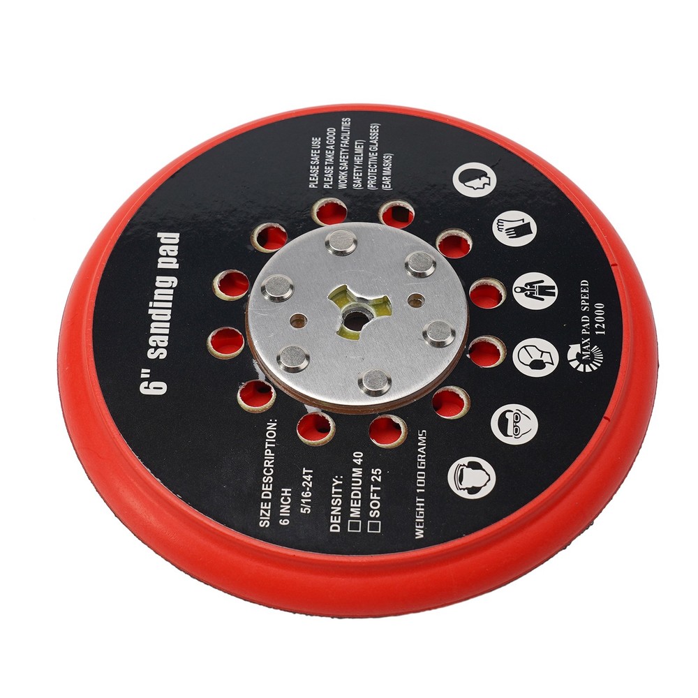 Backing Pad RSM6046 Replace Sanding Discs Sanding Tools 6inch Efficient