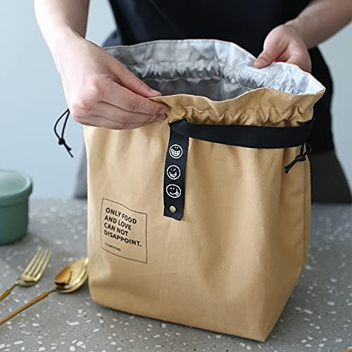 Bentoheaven Insulated Lunch Tote for Work - Durable Materials Variable