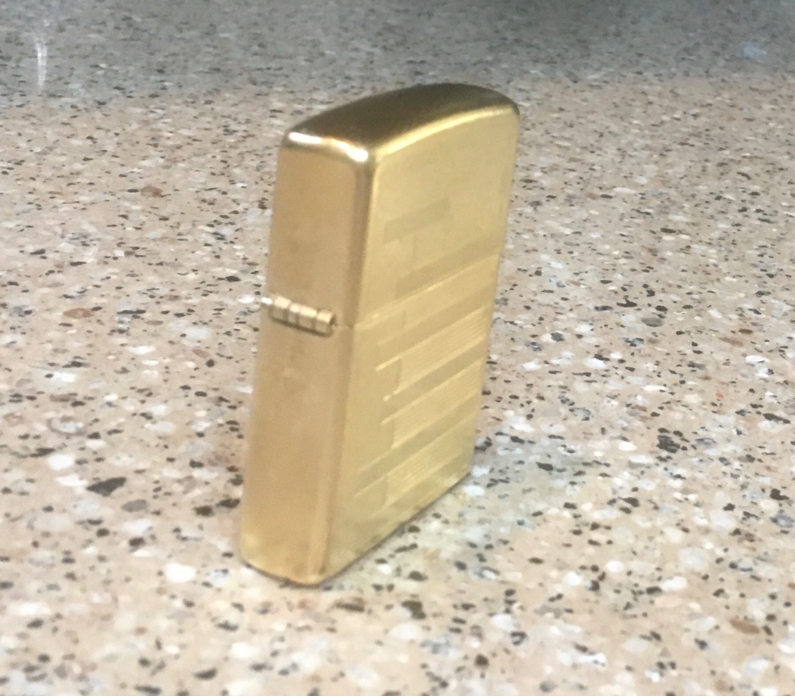 NEW Belle Kogan Zippo Lighter (CASE ONLY) Limited Edition Modern Art Deco Brass