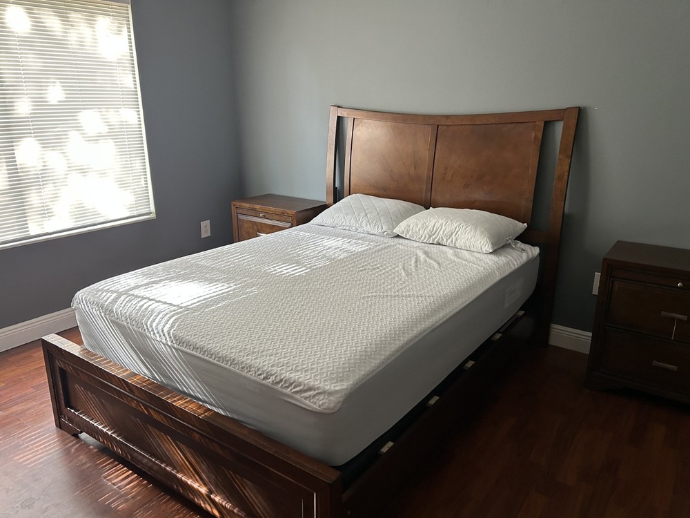 Full Bedroom Set - Dark Cherry