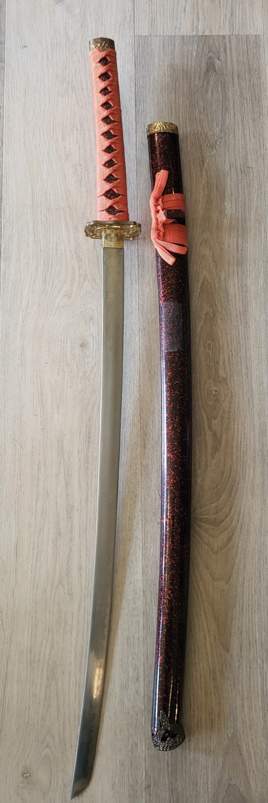 Japanese katana sword