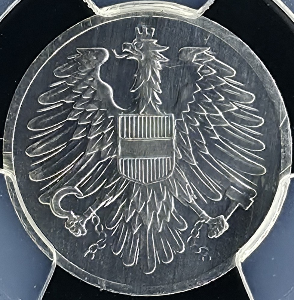 1965 Austria 2 Groschen Proof |PCGS PR66