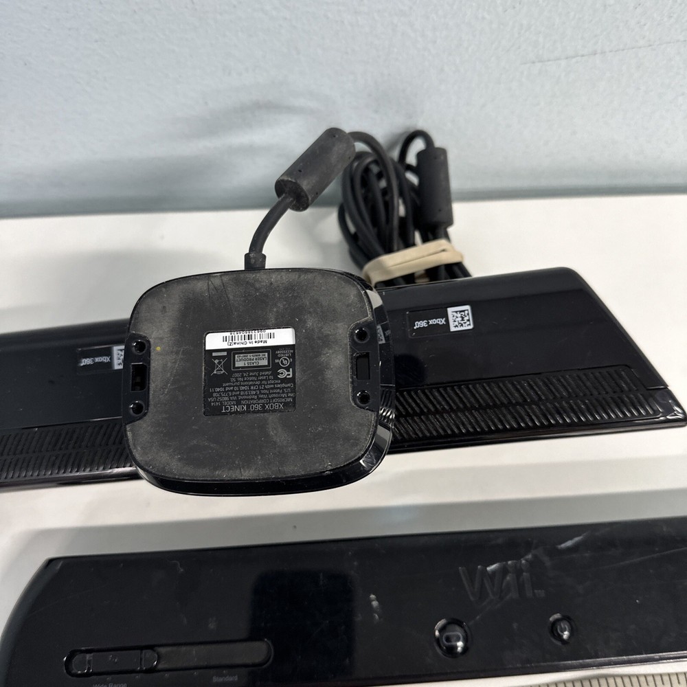 Wii Sensor Xbox 360 Kinect Remotes (Non-Tested/For Parts Only/No Return)