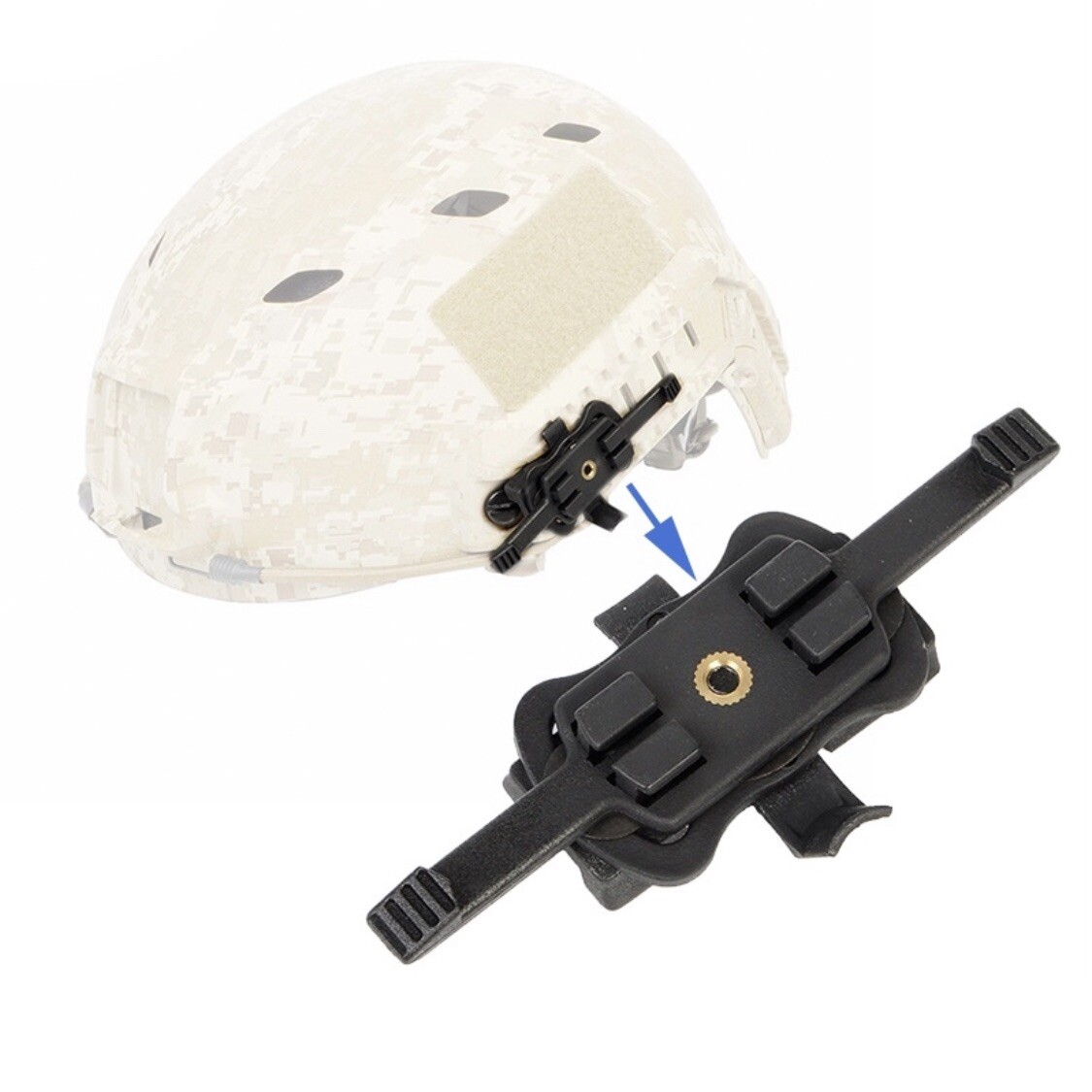 Black Contour Camera Helmet ARC Rail Accessory Mounting Hardware FAST Shipping