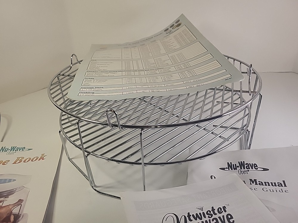 Nuwave Pro Infrared Oven Replacement Double Stack Grill Rack 20301-20304