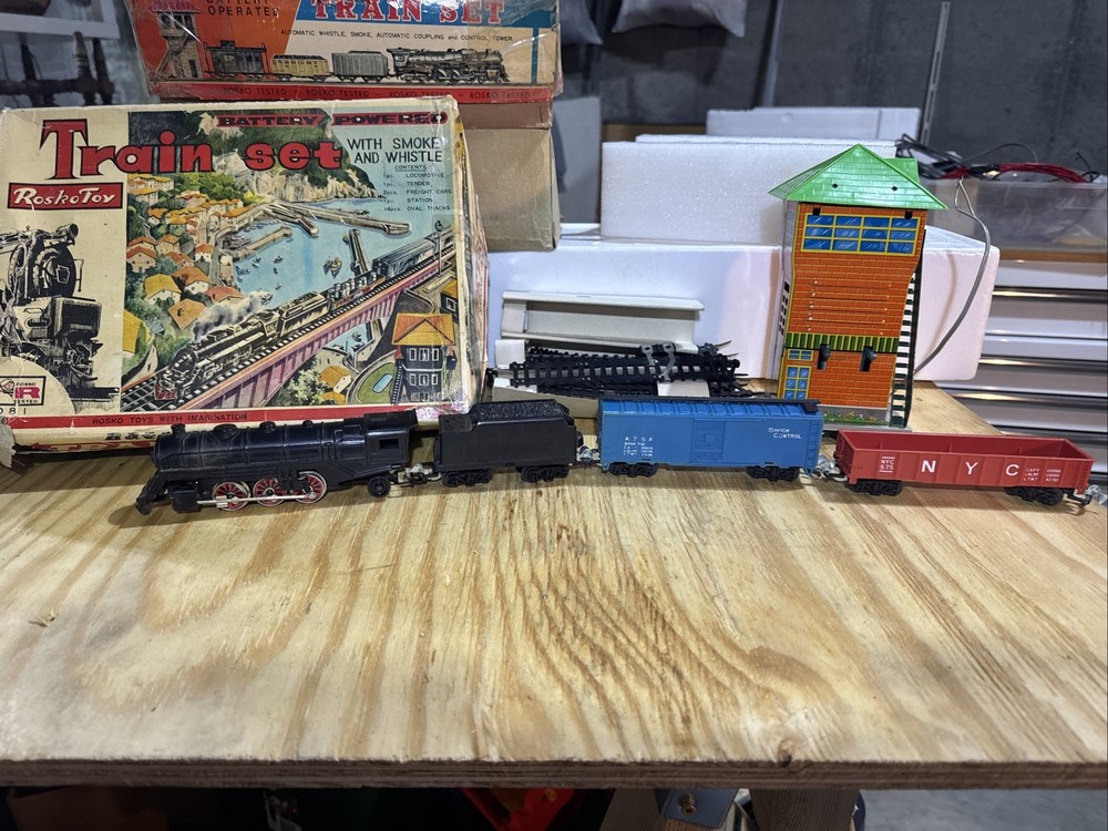 Rosko Toy Train Set - DC Powered