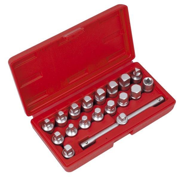 Drain plug wrench socket