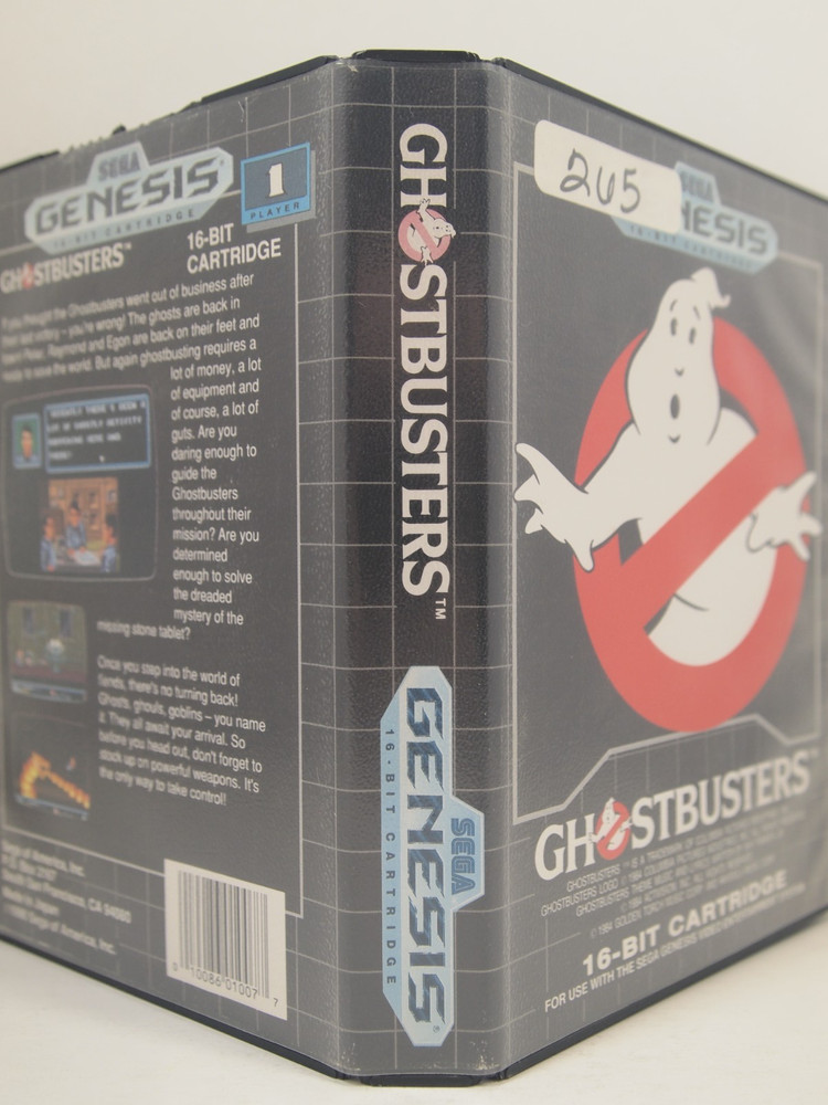 Ghostbusters Case (SEGA Genesis) Authentic BOX ONLY