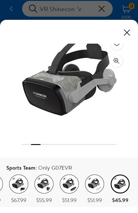 VR Shinecon  Virtual Reality Glasses Headset iPhone/Android G07EVR