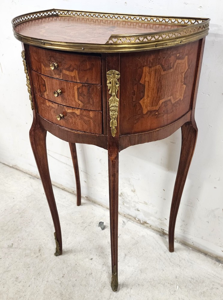 French Side Table Louis XV Ormolu Mounts