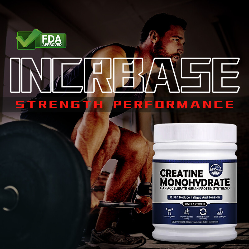 Creatine Monohydrate Powder Pure Creatine Micronized Powder, Unflavored Creatine