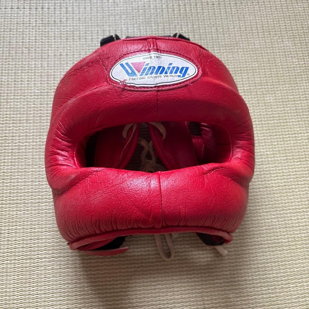 Winning Red Headgear Used