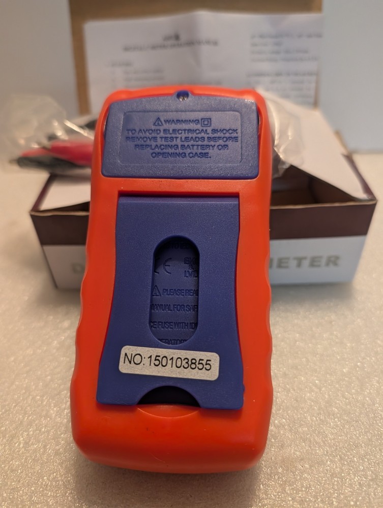 Honeytek A6013L Capacitor Tester, From Range 200pF-20mF, LCD Backlight Display