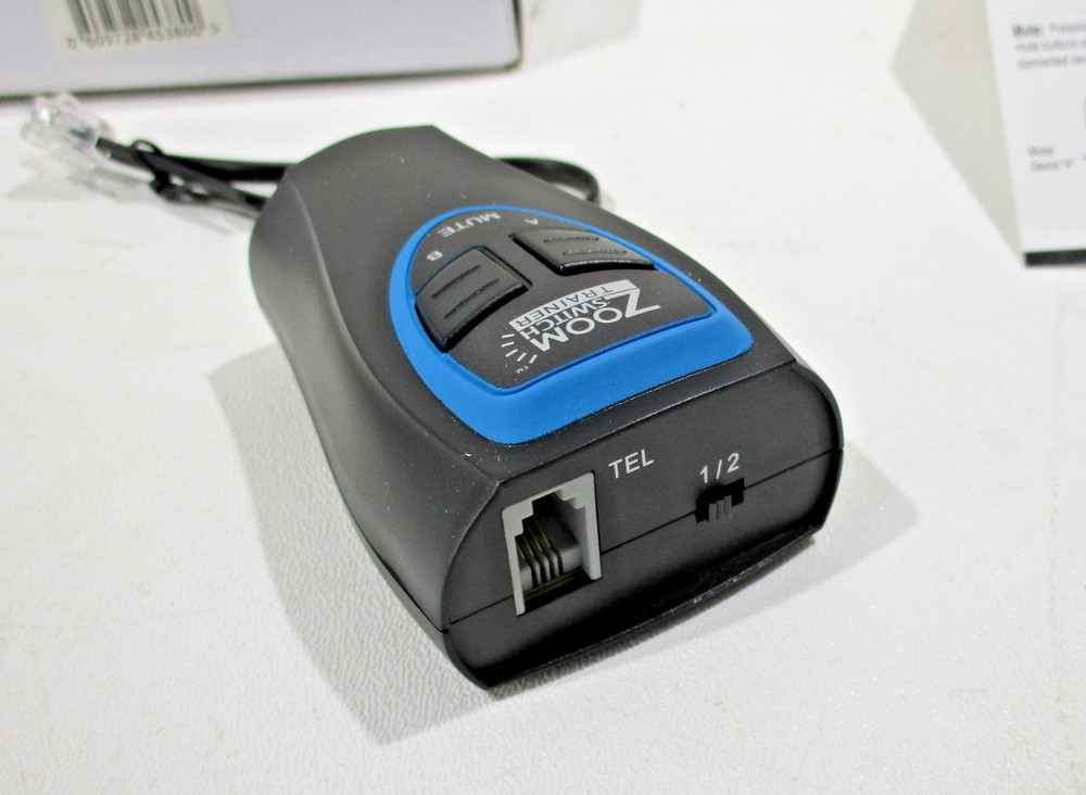 Zoom Switch Trainer Training Adapter Switch For Headsets New, Unused