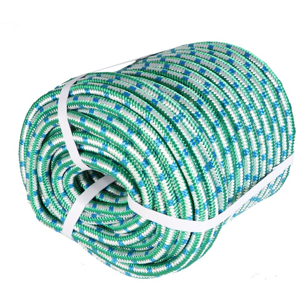 Durability Braid Polyester Rope Arborist Tree Rope 1/2" × 150' 16 Strand