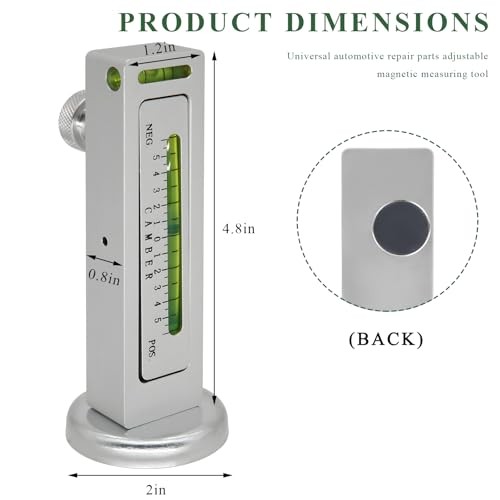 Adjustable Magnetic Gauge Tool, Auto Camber Castor Strut Wheel Alignment