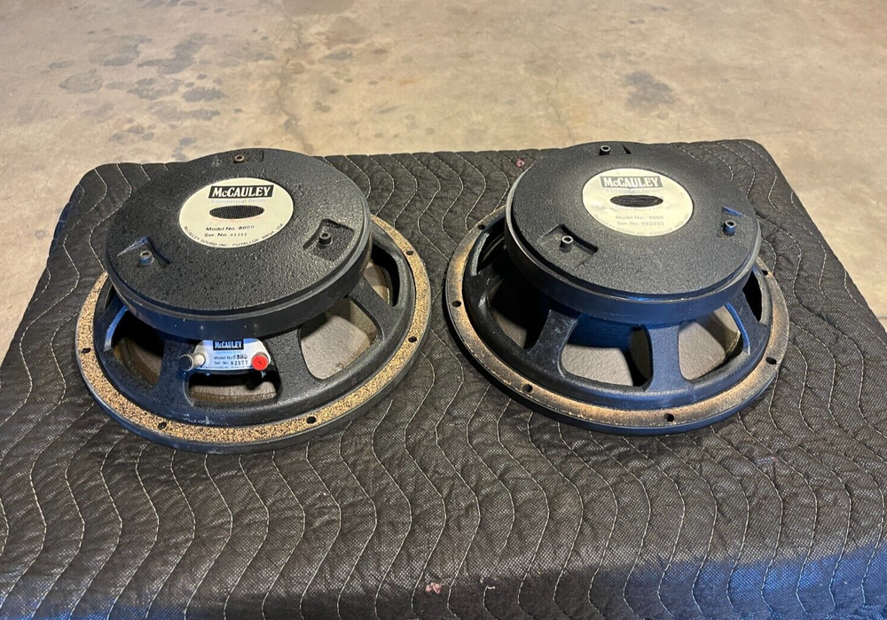 McCauley 6000 Series 12" Woofer