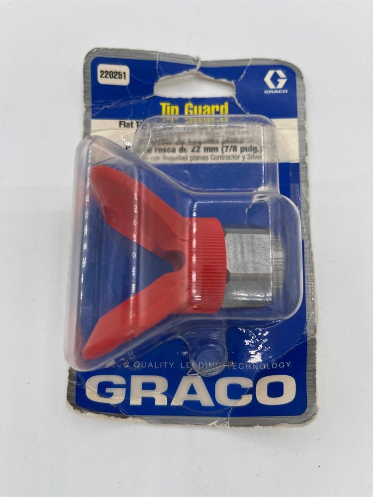 Open Box, Graco 220251 Flat Tip Guard, 7/8"